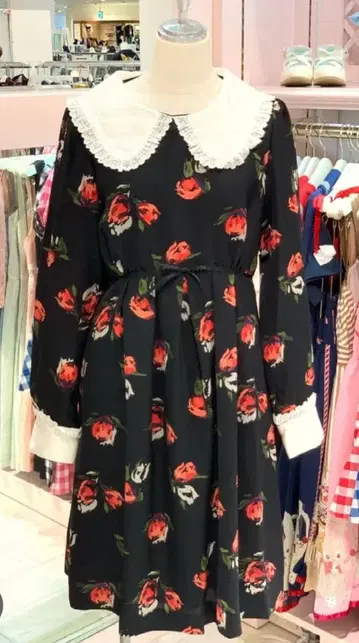 Shirley Temple for Ladies 꽃무늬 원피스