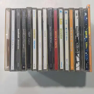 일본 음악 CD 컬렉션 모음 17장 펑크 스카 락 Y2K
