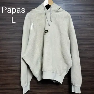 파파스 Papas MANIERE DE HEMING 돌먼 슬리브 후드티
