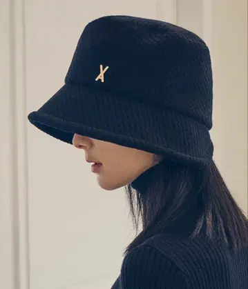 VARZAR 플리스 보닛햇 블랙 버킷햇