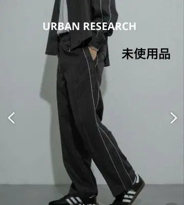 [ 정가 7,150엔 ] 어반 리서치 사이드 라인 핀스트라이프 슬랙스