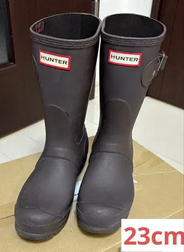 HUNTER 레인부츠 23cm