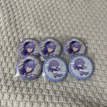 니지산지 산리오 콜라보 캔뱃지 호시미치 쇼