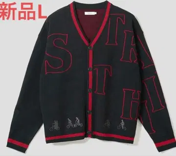 그라니프 새상품 L 스트레인저 카디건 Netflix