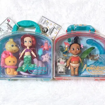 디즈니 아리엘 모아나 애니메이터 컬렉션 미니 인형