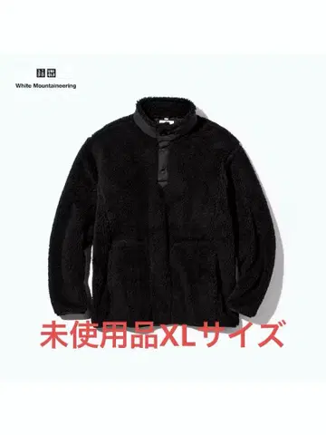 White Mountaineering 플리스 자켓 XL 블랙