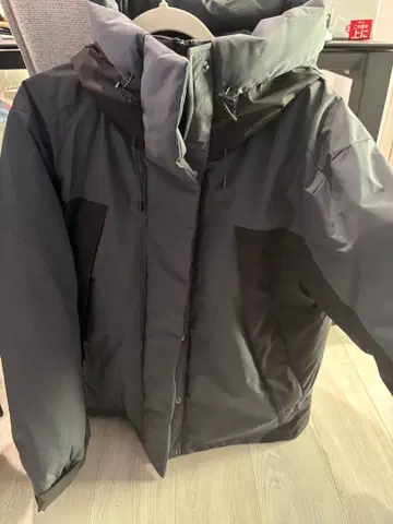 LOGOS DAYS 후드 부착 다운 자켓