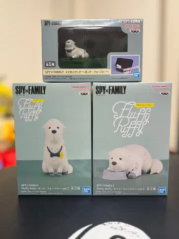 SPY x FAMILY Fluffy Puffy & 스마트폰 스탠드