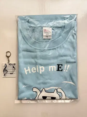 요미 공식 T셔츠 S사이즈 미사용 및 키링