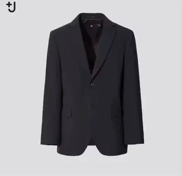 UNIQLO +J 울 테일러드 자켓 블랙 L