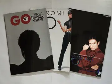 고 히로미 96 97 98 투어 팜플렛 색지 사인 포함