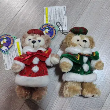크리스마스 더피 셰리메이 봉제 인형 세트 디즈니씨
