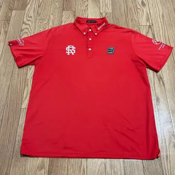 rough&swell 라프앤스웰 반팔 피케 셔츠 XL 빨간색