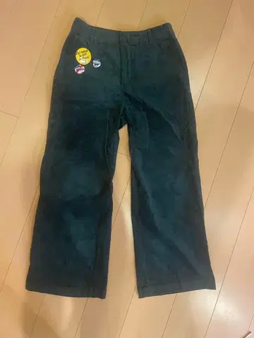 코듀로이 팬츠 그린