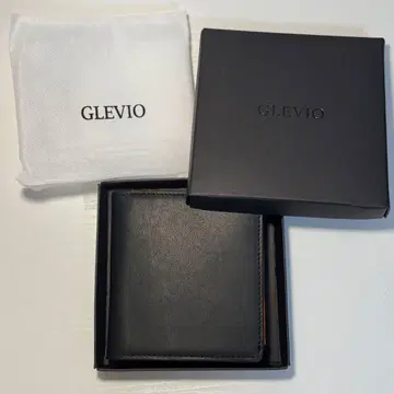 천연 가죽 접이식 지갑 이탈리아 가죽 BOX 선물 지갑 장인 블랙