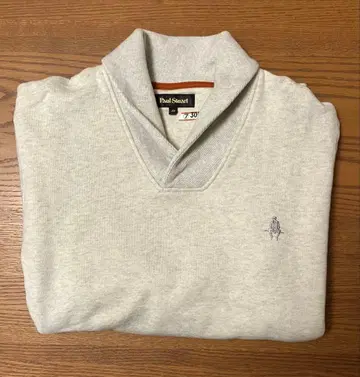 Paul Stuart 그레이 하이넥 스웨터 48 클리닝 완료