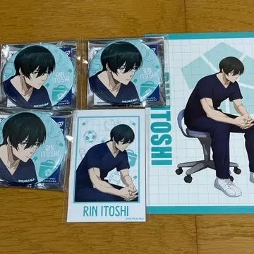 이토시 린 진료소 캔뱃지 브로마이드풍 카드 엽서 AGF2025