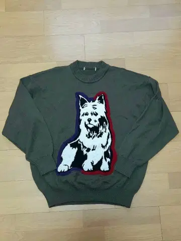 빈티지 디자인 니트 일본제