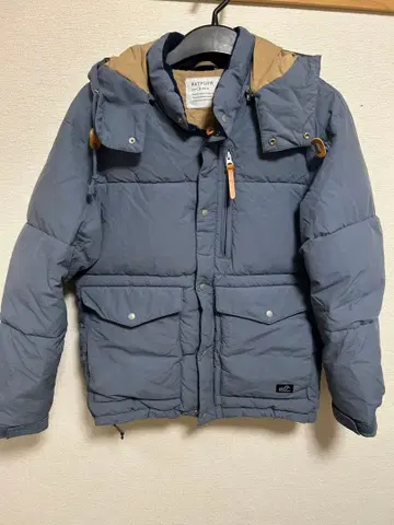 BAYFLOW MOUNTAINEER 다운 자켓 블루 그레이