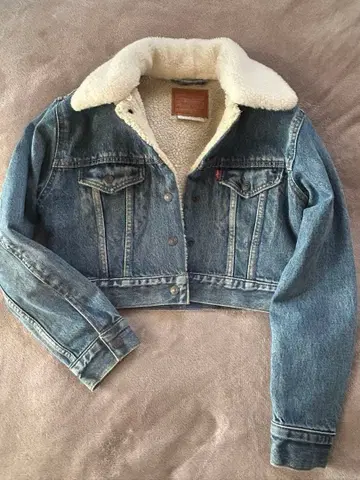Levi's 쉘파 데님 자켓 XS 사이즈