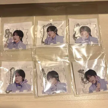 아오이 쇼타 [ METEORA ] 온라인 복권 육면체 아크릴 키링 세트