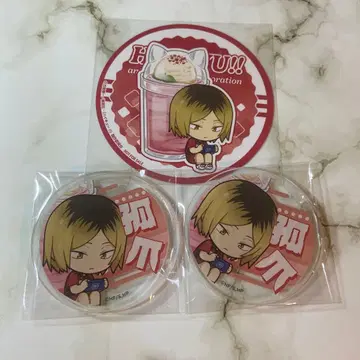 하이큐 아크릴 배지 코즈메 애니메이트 카페 코스터 묶음 판매 특전