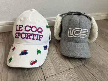 르꼬끄 스포르티브 골프 캡 2개 세트