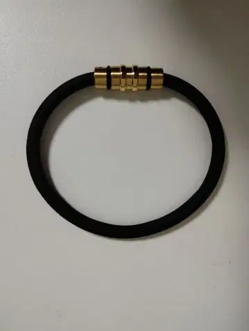 블랙 러버 팔찌