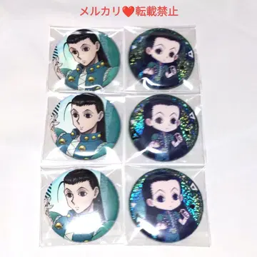 HUNTER x HUNTER 팝업 스토어 이르미 캔뱃지 6개 세트