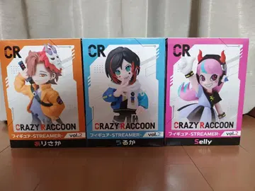 CRAZY RACCOON 피규어 gigo 한정품 vol.2 3종 세트