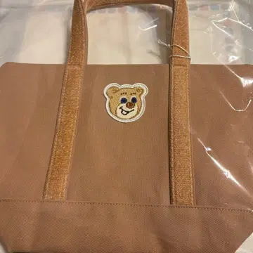 페이러 올드 테디 와펜 토트백 스몰 사이즈 베이지