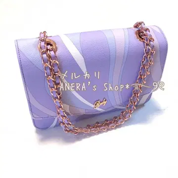 Rady 밀피유 마블 체인 백 라벤더 정품 레이디