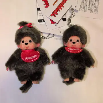 몬치치 미니 키체인 키링 남아 여아 페어