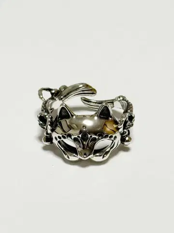 카스 공방 요괴 가면 반지 고양이 가면 17호