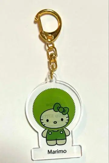 오사카 간사이 만박 일본관 헬로키티 시크릿 키링 마리모