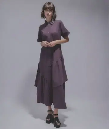 [ HARE ] 미사용 새상품 아지메 프릴 슈 원피스