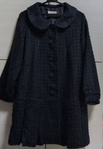 axes femme 네이비 롱 코트 M