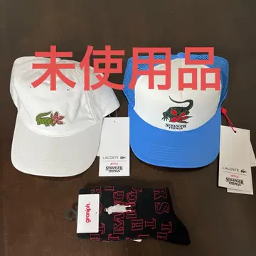 LACOSTE 기묘한 이야기 콜라보 캡 양말 세트
