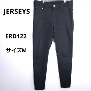 EDWIN JERSEYS 슬림 테이퍼트 ERD122 사이즈 M 블랙