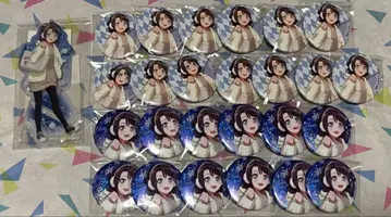 오쿠사와 미사키 마루이 캔뱃지 아크릴 스탠드