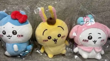 치이카와 (먼작귀) 산리오 캐릭터즈 봉제 인형 S 3개 세트