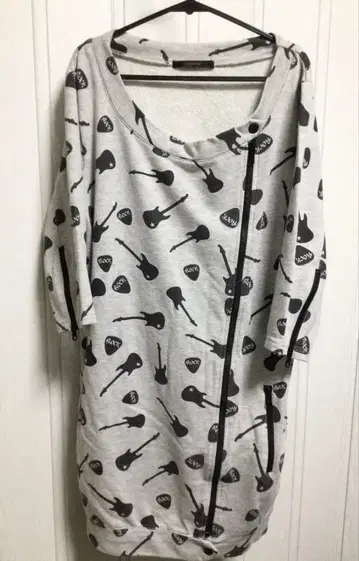 기타 프린트 오버 사이즈 원피스