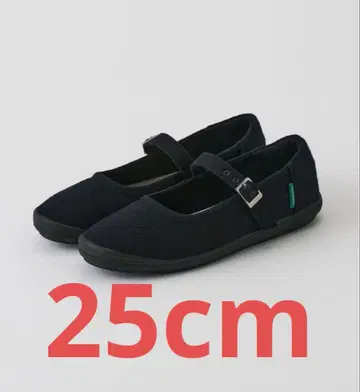 르믓통 LeMouton 블랙 플랫슈즈 25.0cm 스트랩