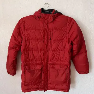 LLBean 다운 자켓 XL 빅 사이즈 톤 다운 오렌지