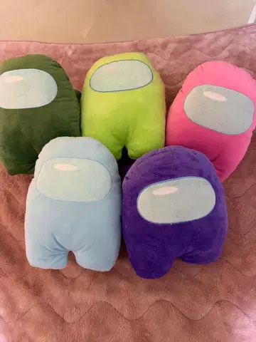 어몽 어스 봉제 인형 5개 세트