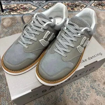새상품 비아 산가초 뉴즈 스니커즈 CREPE GRAY 25
