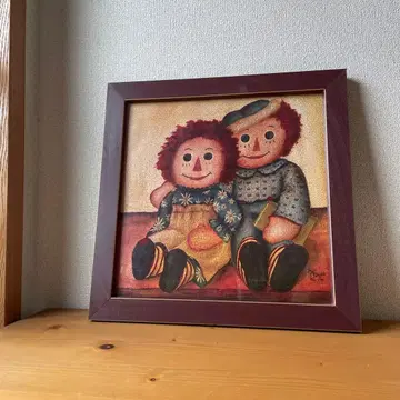 라가디 앤 & 앤디 액자 앤티크풍 프레임 정사각형