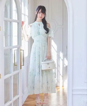 최종 가격 인하 미셸 마카롱 아네라 플뢰르 원피스