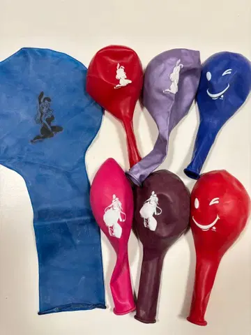 해외 풍선 7개 세트 미사용