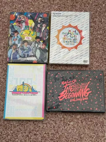 간사이쟈니즈Jr. 간쥬 DVD 4장 세트